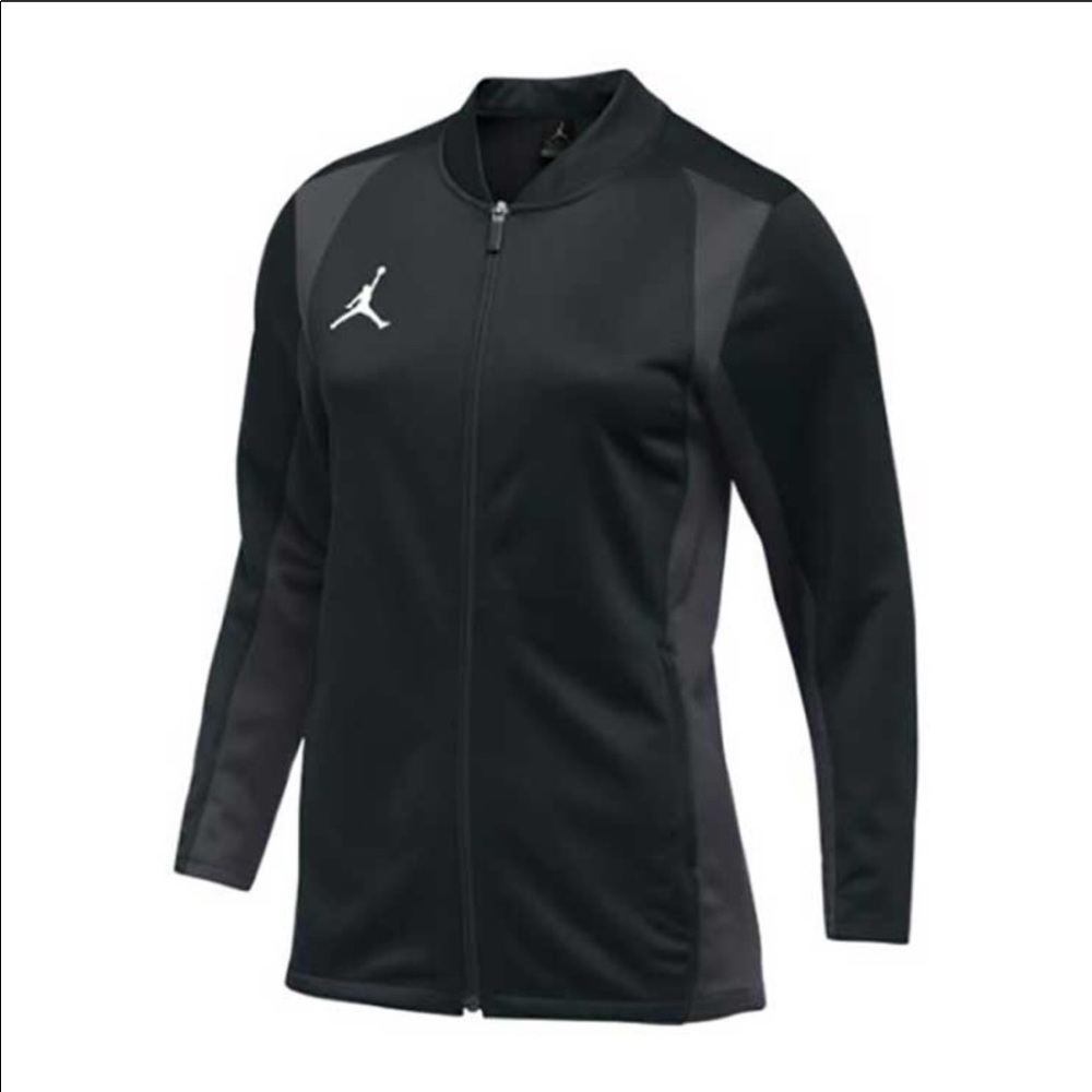 NWT Rare! Nike: Small-Tall Black Jordan’s Zip Up Jacket - Picture 1 of 2